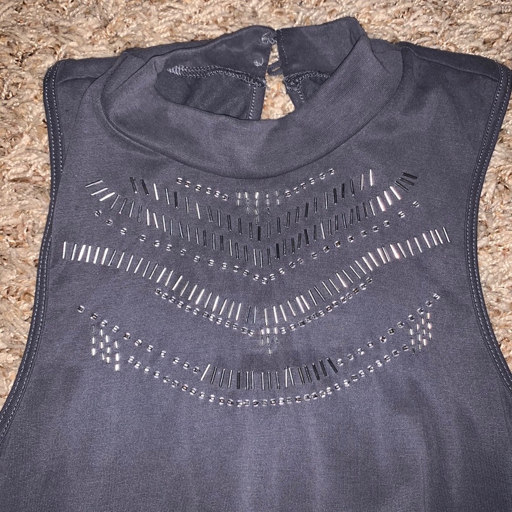 Abercrombie and Fitch Halter Beaded Top